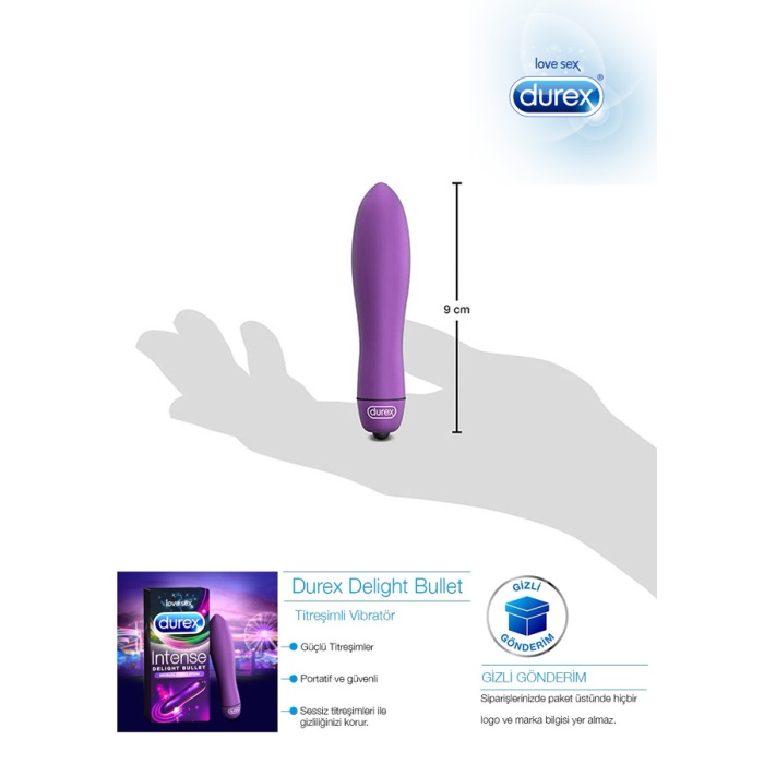 Durex Intense Delight Bullet Titreşimli Vibratör