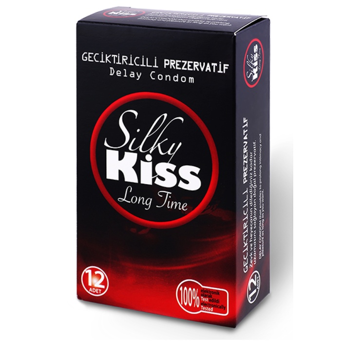 Silky Kiss Long Time Prezervatif