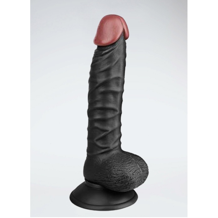 Ralistik Damarlı 20.5 Cm  Zenci Dildo