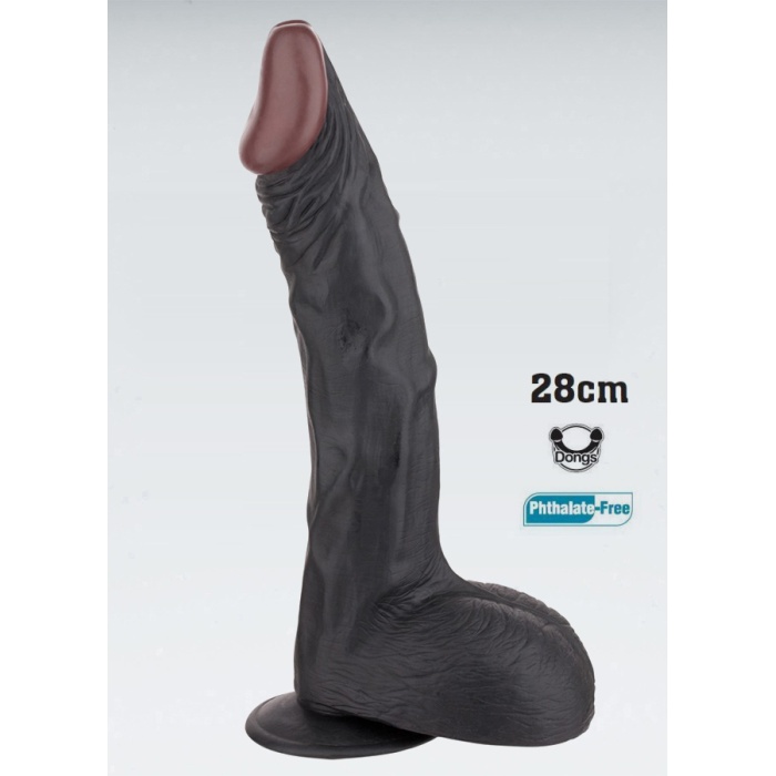 Hoodlum 28 Cm Zenci Dildo