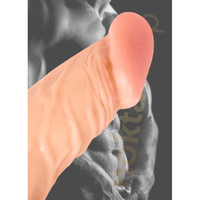 Pleasure 21 Cm Testisli Gerçekçi Dildo