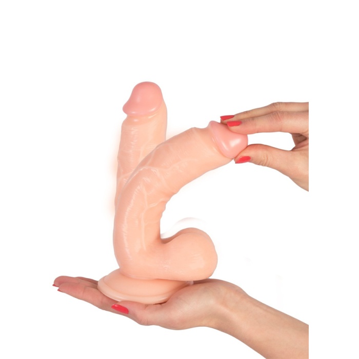 Dickdo Gerçekçi Testisli Dildo Penis 21 Cm