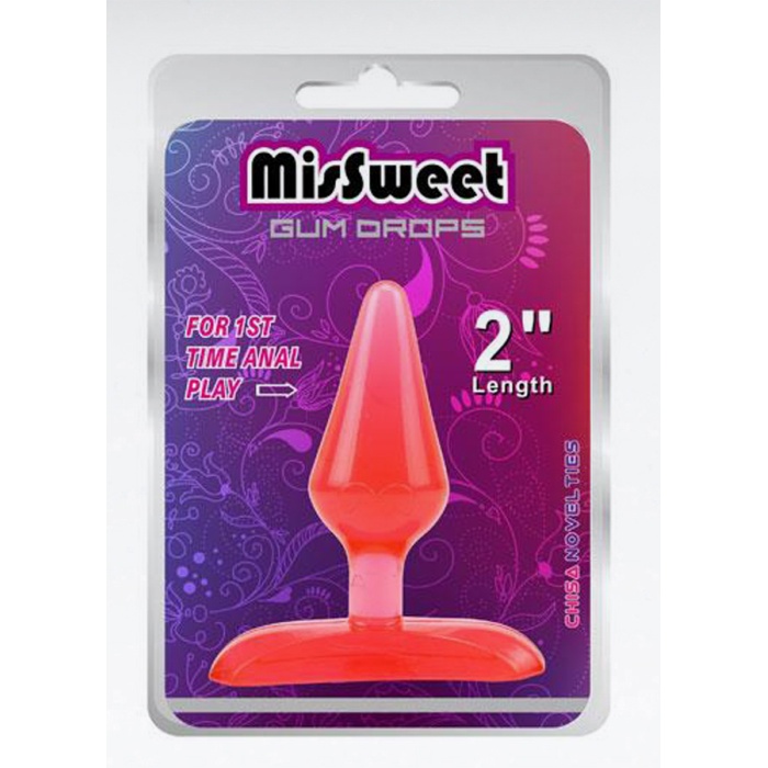 Missweet Gum Drops 6.6Cm Anal Plug Tıkaç