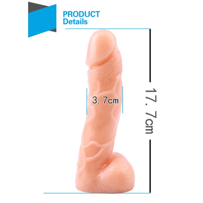 T Skin Spread Me Gerçekçi Dildo 18 Cm