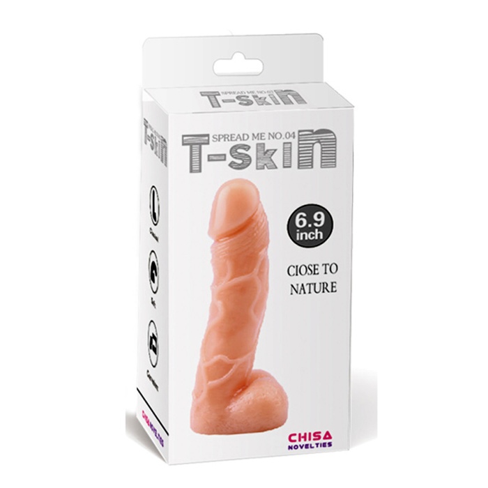 T Skin Spread Me Gerçekçi Dildo 18 Cm