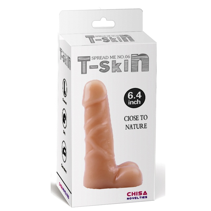 T Skin Spread Me Gerçekçi Dildo 16.5 Cm