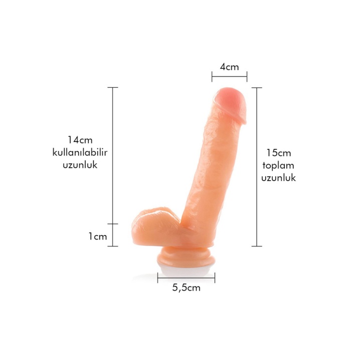 Keep Love 17.8 Cm Gerçekçi Dildo