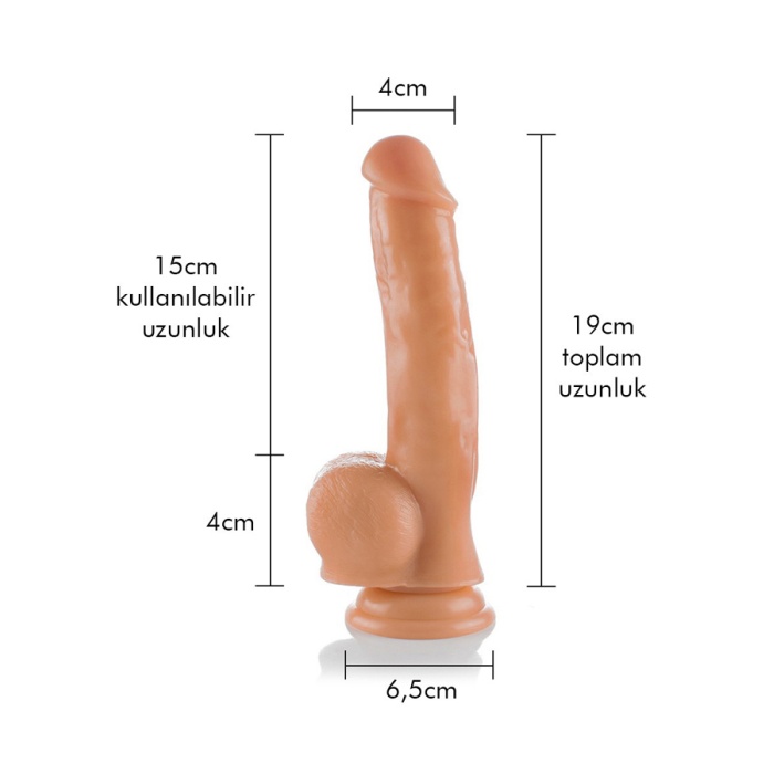 Keep Love 22 Cm Gerçekçi Dildo