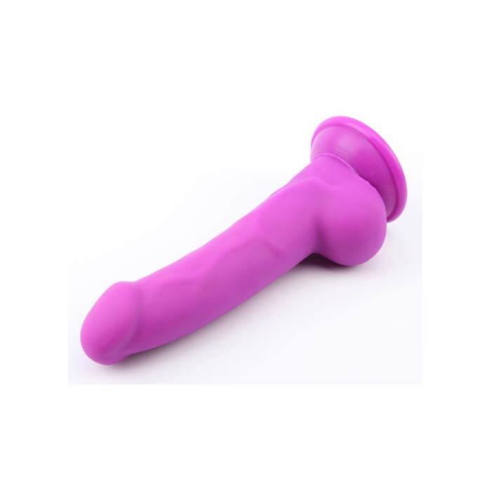 Sıvı Silikon Neon Mor Dildo