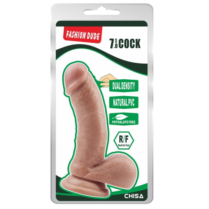 Fashion Dude 18 Cm Çift Katmanlı Dildo