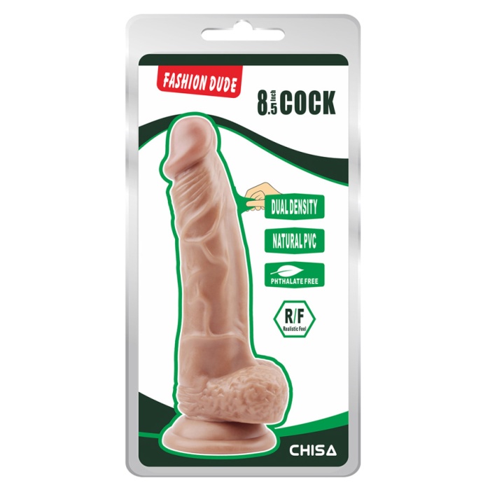 Fashion Dude 21.5 Cm Çift Katmanlı Dildo