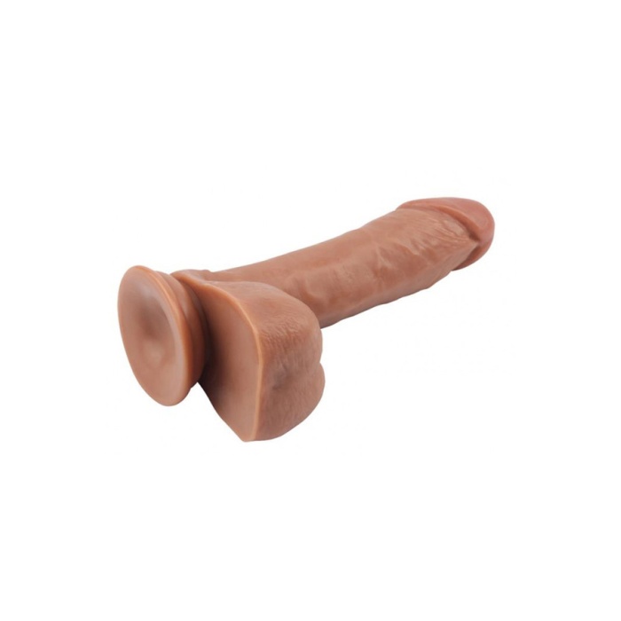 Ultra Et Dokulu Melez Vantuzlu Realistik Dildo