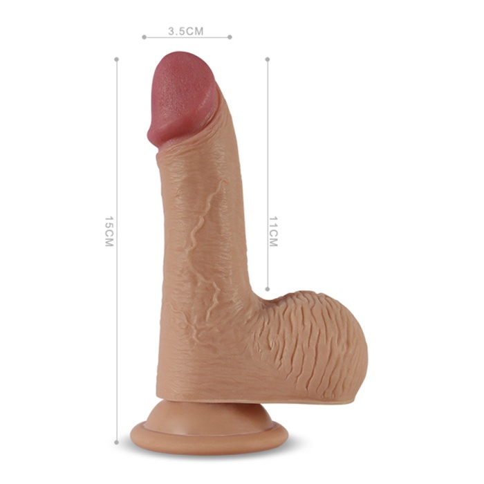 Nature Cock Luca 16 Cm Gerçekçi Dildo