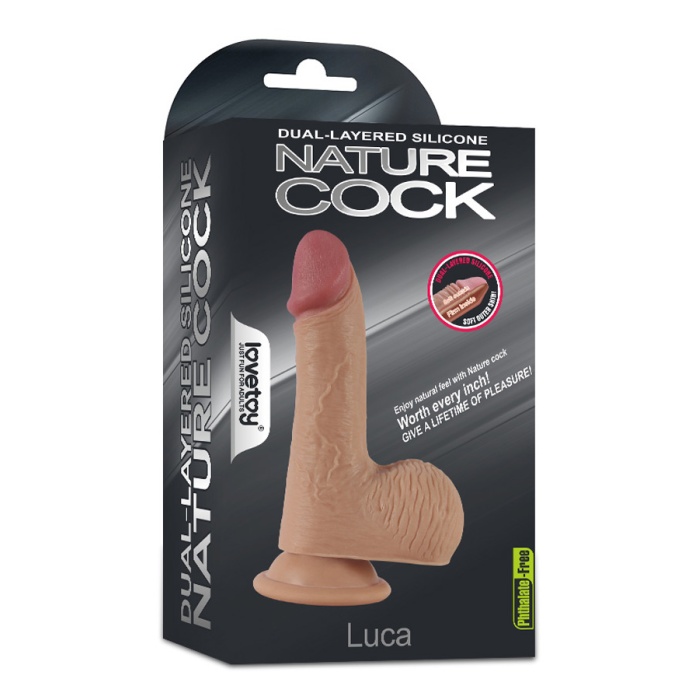 Nature Cock Luca 16 Cm Gerçekçi Dildo