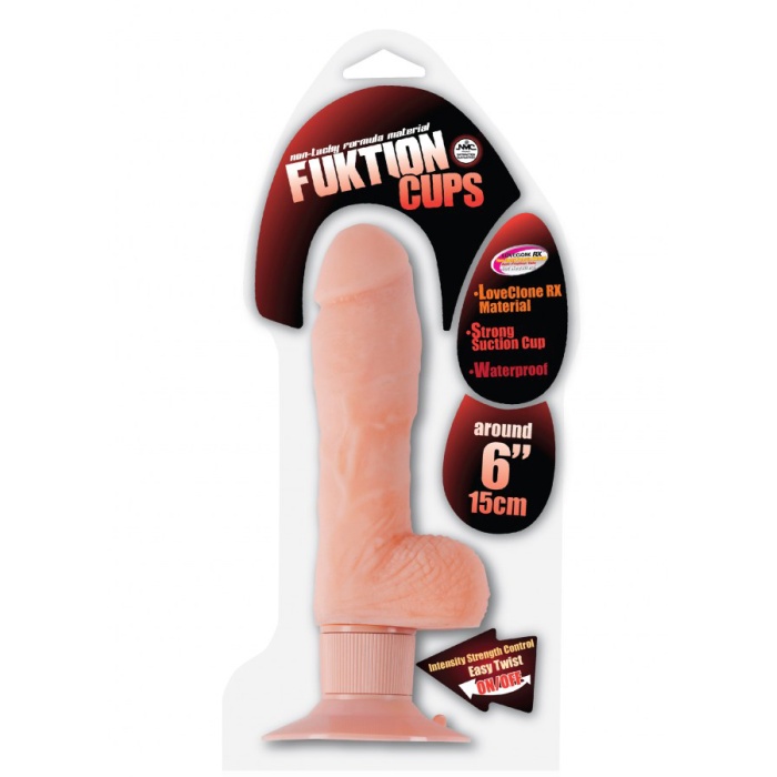 Fuktion Cups Vantuzlu Love Clone 15 Cm Vibratör