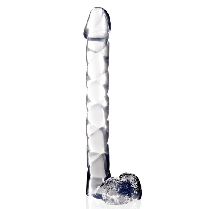 Luxy 28 Cm Şeffaf Jel Dildo