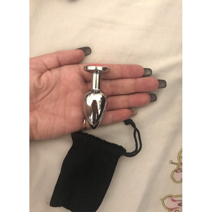 Yeşil Büyük Boy Metal Anal Plug