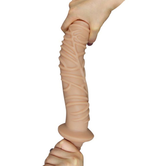 Lady Çift Taraflı Full Realistik Dildo Uzun Penis 41 Cm