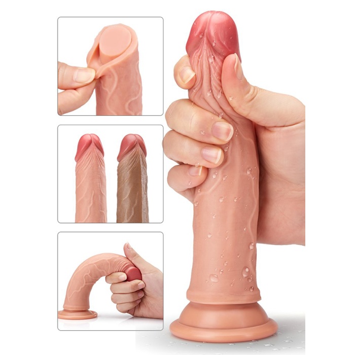 Et Dokusunda Extra Yumuşak 18 Cm Penis