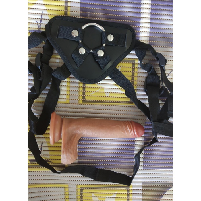 Extra Yumuşak Belden Bağlamalı Sıcak Dildo