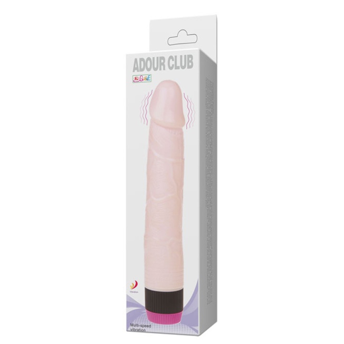 Adour 22 Cm Güçlü Titreşimli Realistik Anal Dildo Penis