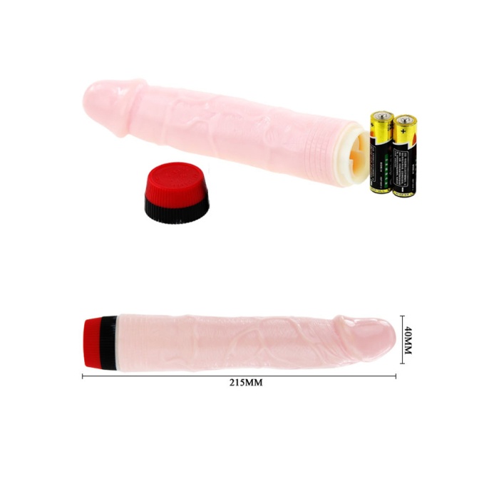 Perfect Pleasures 22 Cm Titreşimli Realistik Vibratör Penis