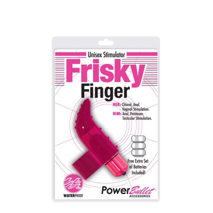 Power Bullet Frisky Finger Unisex Parmak Vibratörü