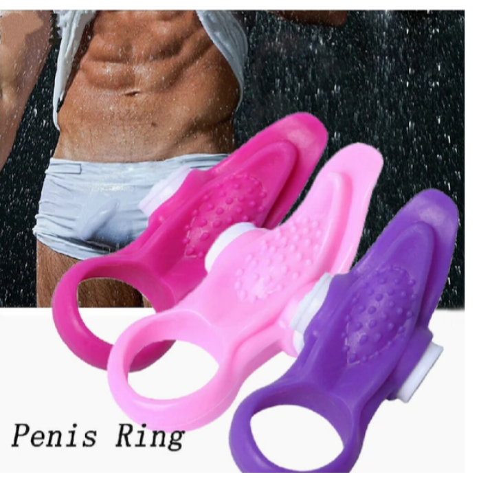 Silicone  Güçlü Titreşimli Penis Halkası