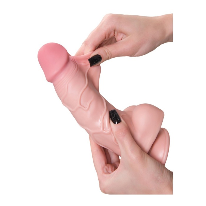 Kıkırdaklı Deri Katmanlı My Dainty  20.5 Cm Dildo