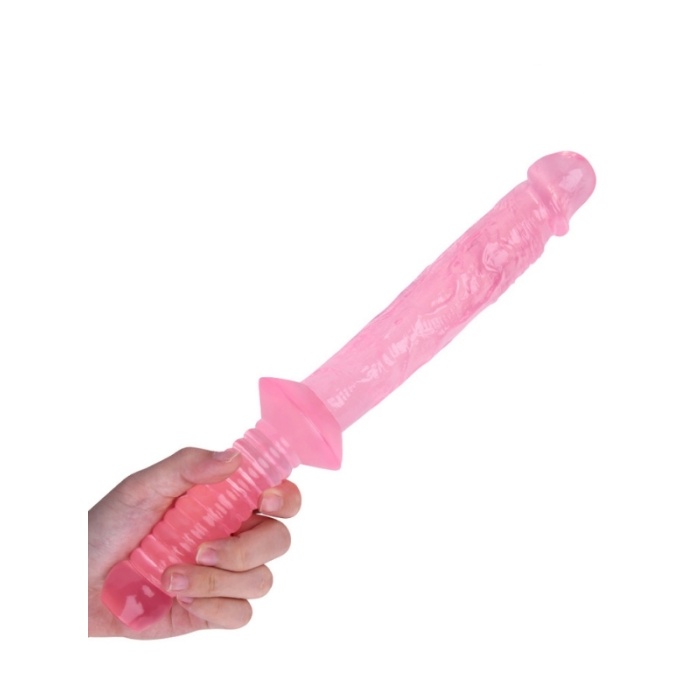 Sex Shop 32 cm Pembe Realistik Kılıç Dildo