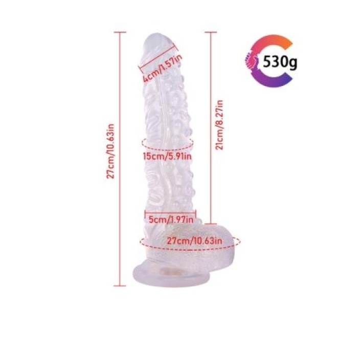 Sex Shop 27 cm Popülee Beyaz Dildo