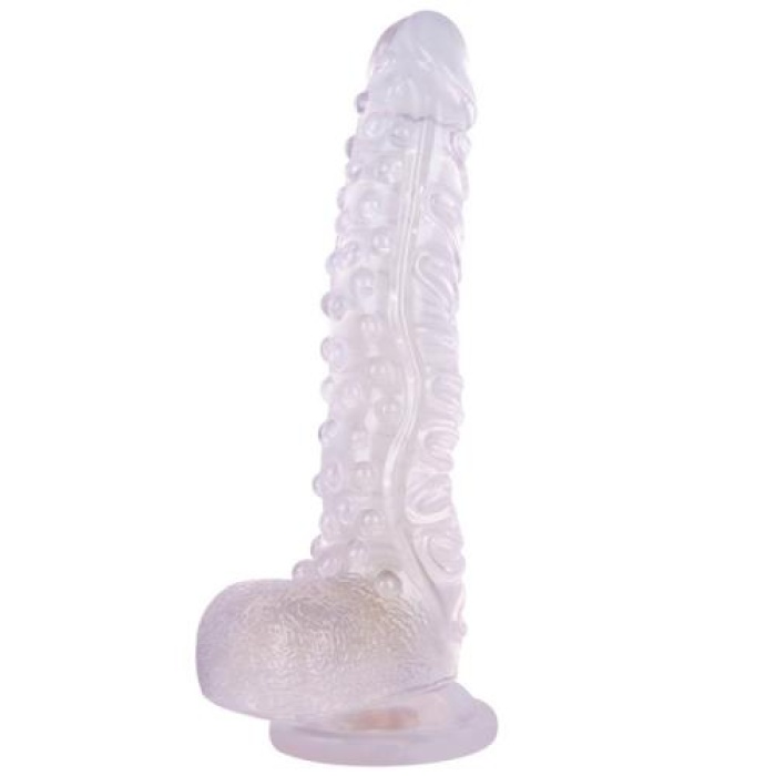 Sex Shop 27 cm Popülee Beyaz Dildo