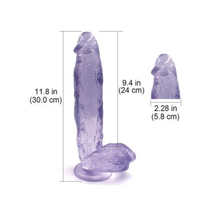 Sex Shop 32 cm Mavi Penis Dildo