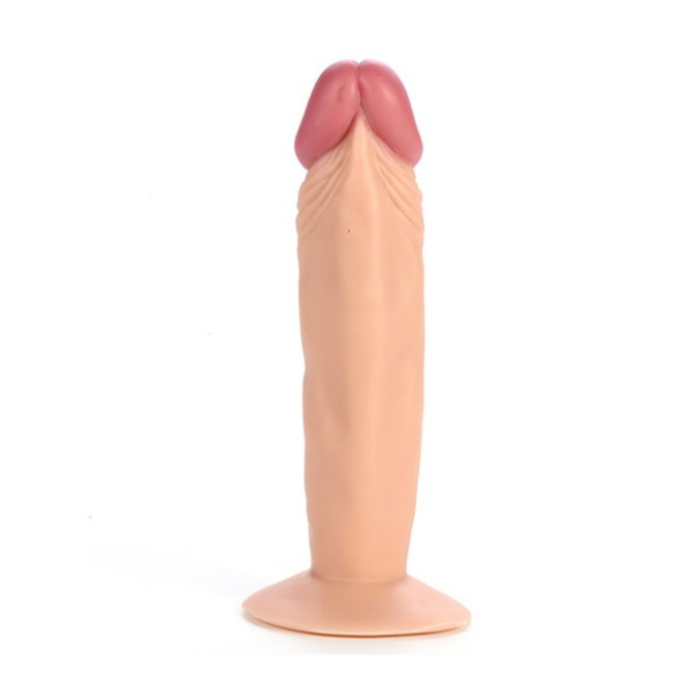 17 CM Penis Anal Plug Realistik Anal Tıkaç