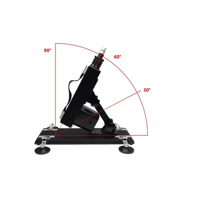 Otomatik Gidip Gelmeli Güçlü Seks Makinası Kumandalı Vibratör