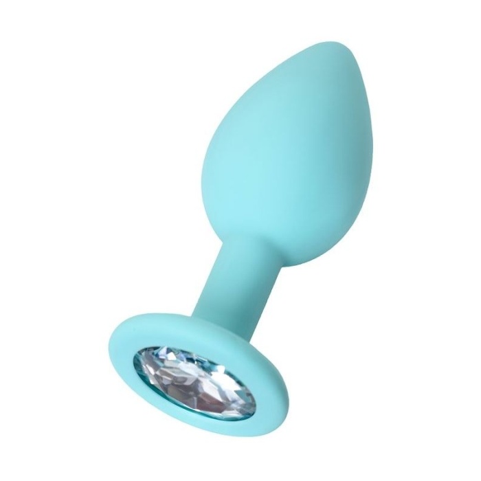 Censan Brilliant Anal Plug beyaz kristalli 7 cm 26 g