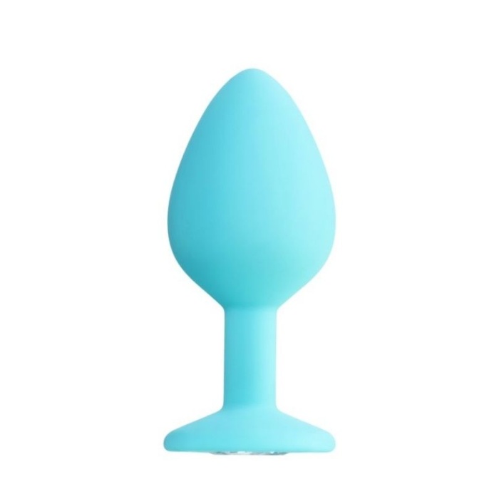 Censan Brilliant Anal Plug Mavi 8 cm 50 g