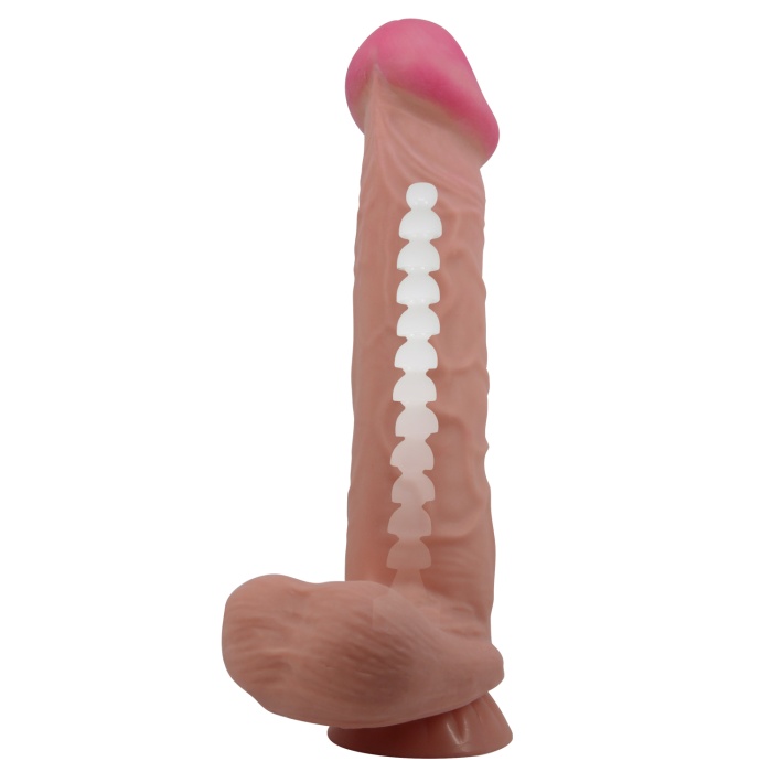 26 cm Kıkırdaklı Gerçek Cilt Yapısında Dev Dildo Penis