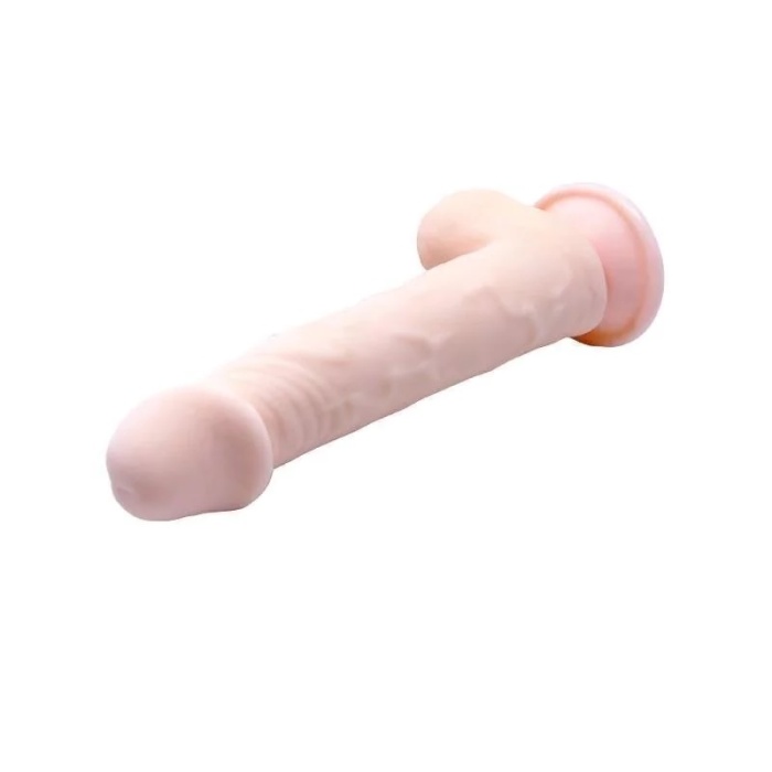 20 Cm Kıkırdaklı Yapıda Titreşimli Kalın Vibratör Penis