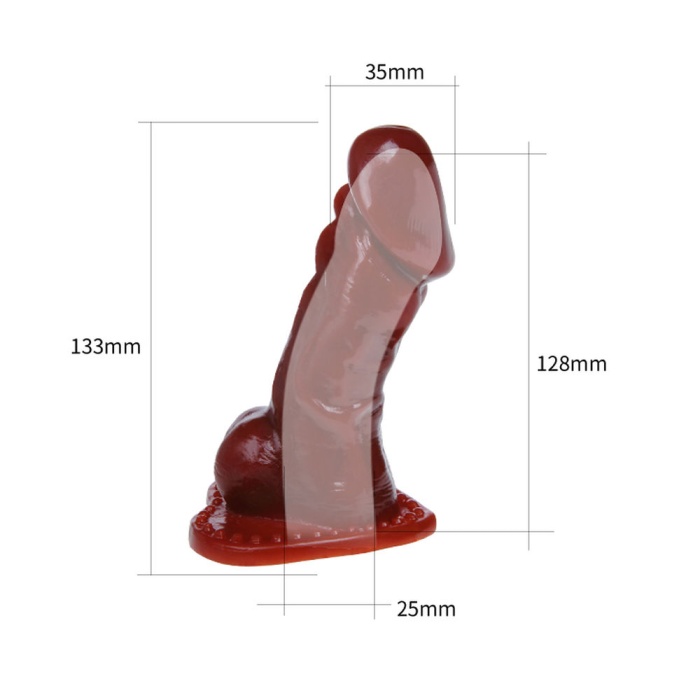 Ultra Realistik Titreşimli  Zenci Dildo Penis Kılıfı