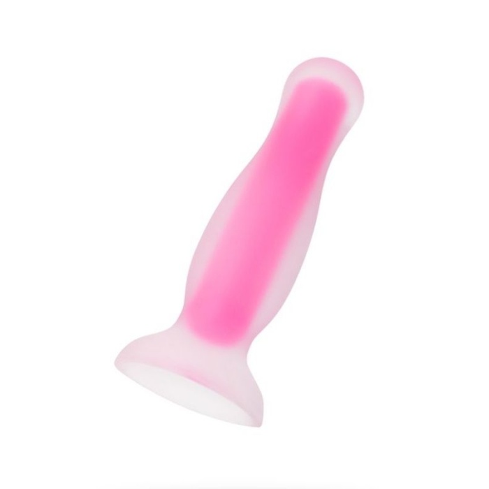 CENSAN Beyond Cain Glow Gece Parlayan Anal Plug , Silikon, Şeffaf, 10 cm