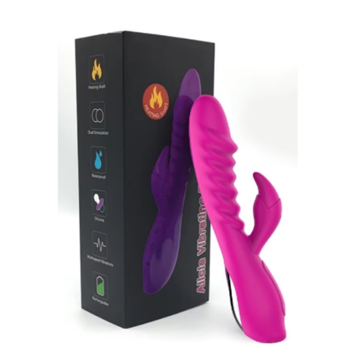 Censan Alica Vibrating Rod Isıtmalı Pembe Vibratör