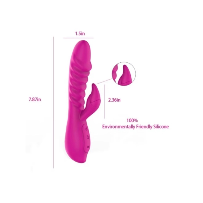 Censan Alica Vibrating Rod Isıtmalı Pembe Vibratör