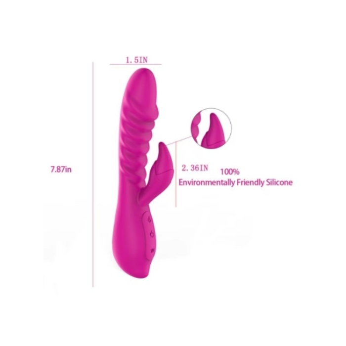 Censan Alica Vibrating Rod Isıtmalı Pembe Vibratör