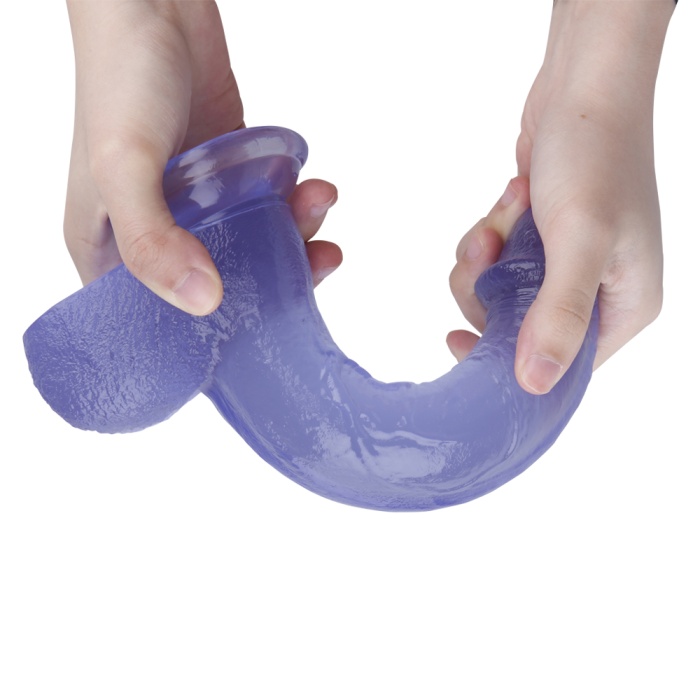 Censan 23CM Mor Renk Dildo Penis