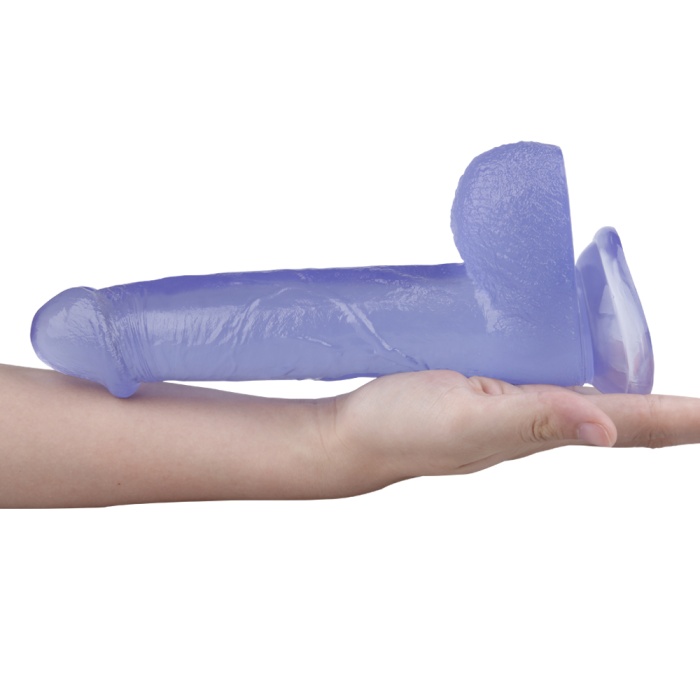 Censan 23CM Mor Renk Dildo Penis