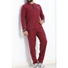 Erkek Pijama Takımı Bordo