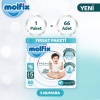 Nessiworld Molfix Premium Bebek Bezi Ultra Fırsat Paketi 5 Beden 11-18 Kg 66 Adet