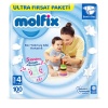 Nessiworld Molfix Bebek Bezi Ultra Fırsat Paketi 4 Beden 7-14 Kg 100 Adet