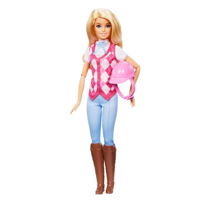 Nessiworld HXJ38 Barbie Binici Bebek - Malibu -Barbie Mysteries: The Great Horse Chase